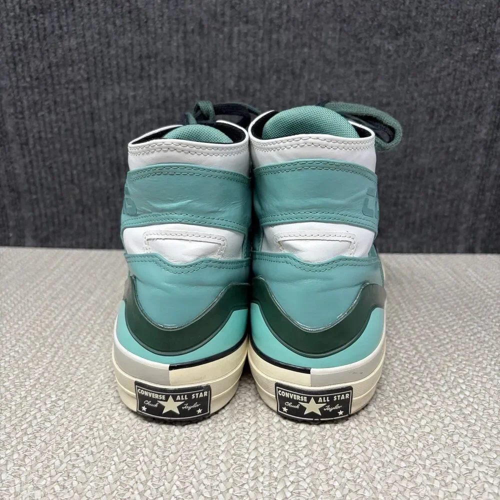 Converse Chuck 70 E260 High White Beryl Green Patent Leather Shoes Mens 10